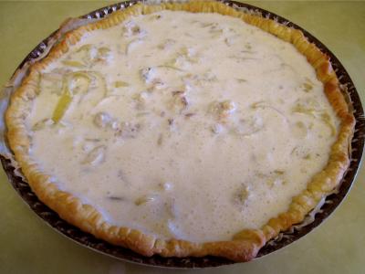Tarte aux grenouilles et aux oignons - 10.3