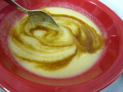 Tarte pascale au café et son coulis de poires - 8.4