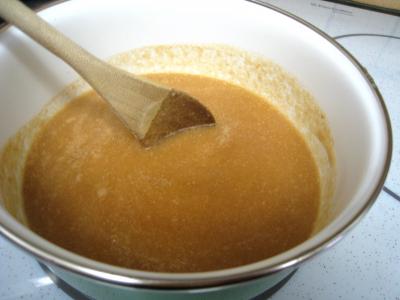 Tarte pascale au café et son coulis de poires - 9.2
