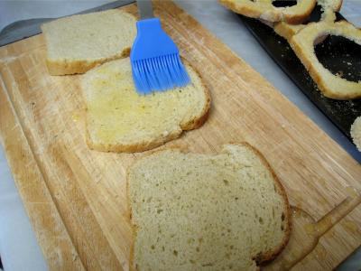 Tartines à l'oeuf et au gruyère - 2.2