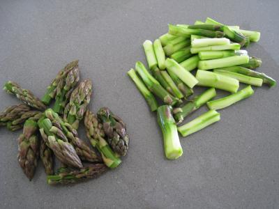 Sauté d'asperges, de chou et d'ognasses - 4.3