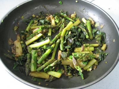 Sauté d'asperges, de chou et d'ognasses - 7.1