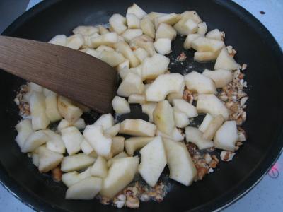Recette Verrines de poires aux noix de cajou et aux amandes