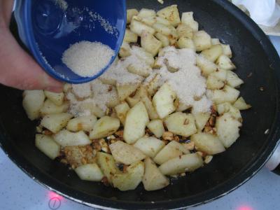 Verrines de poires aux noix de cajou et aux amandes - 3.3