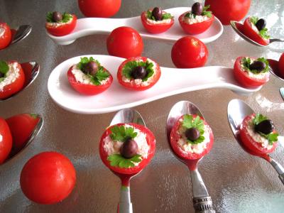 Recette Tomates cerises apéritives