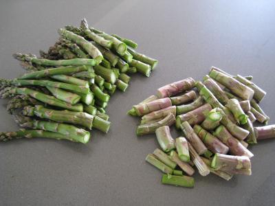 Asperges à la vapeur - 1.1