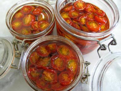 Recette Tomates-cerise confites