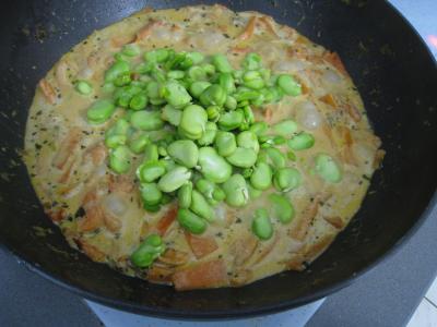 Sauté de carottes et fèves à la semoule - 9.1
