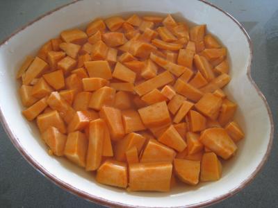 Sauté de chou pointu aux patates douces - 2.3