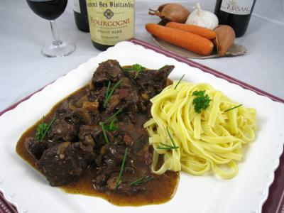Recette Boeuf bourguignon