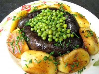 Boudin aux pommes et aux petits pois - 9.1