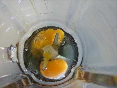 Clafoutis aux petits pois et aux poires - 1.3