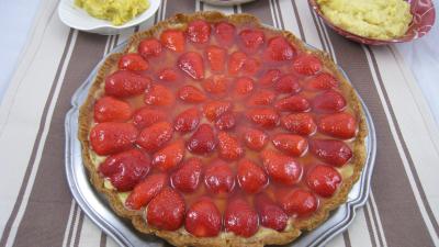 Tarte aux fraises