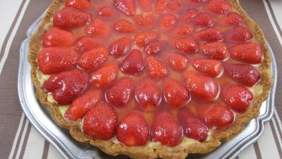 Recette Tarte aux fraises 