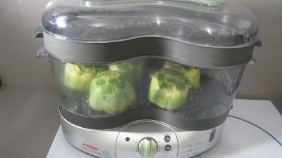 Artichauts farcis à la perche - 2.2