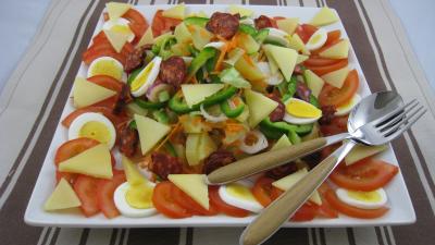 Recette Assiettes de crudités