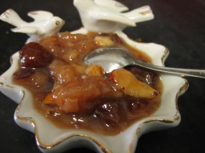 Recette Ramequin de confiture de cerises et bananes