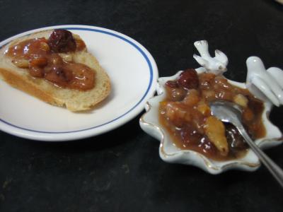 Recette Confiture de cerises et bananes