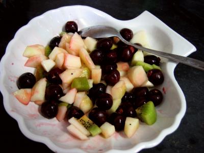 Recette Fromage blanc aux cerises