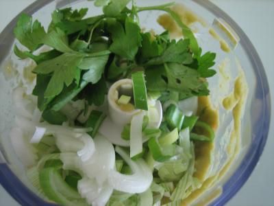 Salade à la Mexicaine et sauce guacamole - 7.1