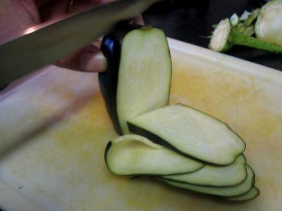 Beignets de fleurs de courgettes et aubergines - 7.1