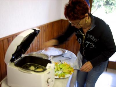 Beignets de fleurs de courgettes et aubergines - 12.1
