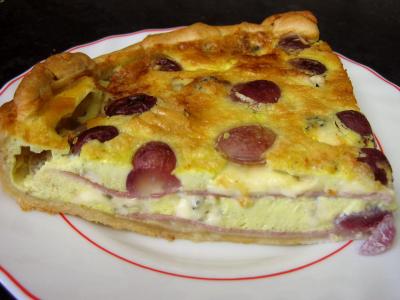 Tarte au jambon à la fourme d'Ambert au parfum d'Auvergne - 8.4
