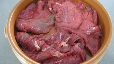 bavette marinée