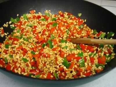 Blé aux restes de pintade - 4.1