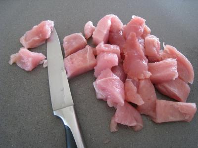 Blancs de poulet aux fanes de carottes - 4.4