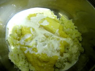 Blancs de poulet et sa purée de maïs - 8.3