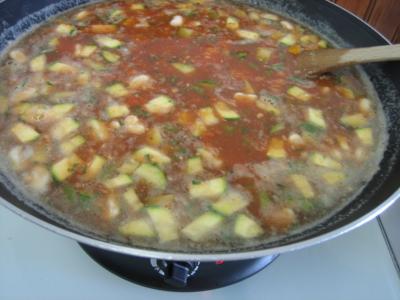 Photo : Une soupe au pistou à la niçoise