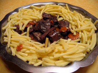 Image : recette Boeuf à l'ail