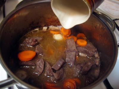Recette Boeuf à l'ail