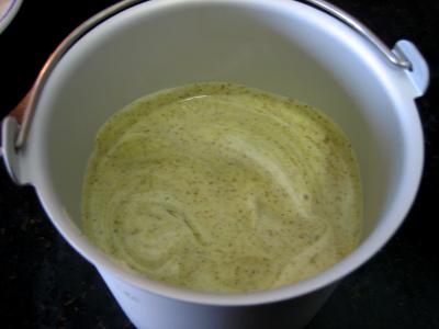 Recette Sorbet aux kiwis et sa crème à l'ananas