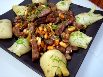 Image : recette Boeuf aux amandes façon Orientale