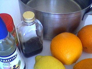 Ingrédients pour la recette : Boisson à l'orange