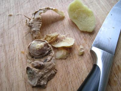 Boisson pêches et melon au gingembre - 1.1