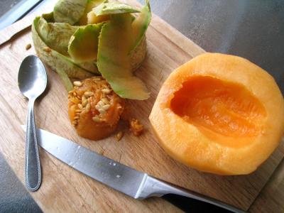 Boisson pêches et melon au gingembre - 2.1