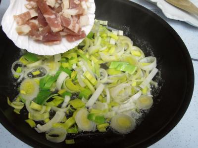 Taloa au jambon et aux girolles façon Basque - 5.3