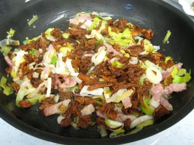 Taloa au jambon et aux girolles façon Basque - 6.1