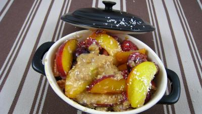 Recette Blanquette de nectarines aux fruits rouges