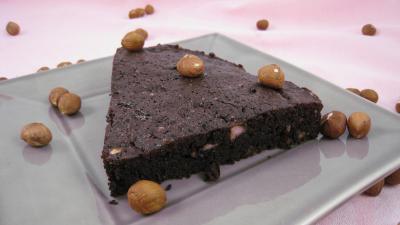Recette Tranche de gâteau au chocolat à la basquaise