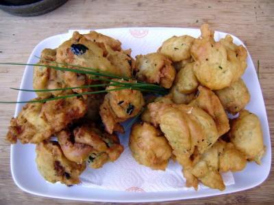 Image : recette Beignets au chèvre frais et ciboulette
