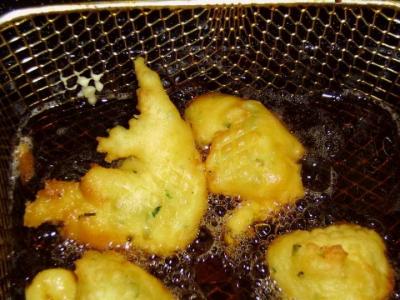 Beignets au chèvre frais et ciboulette - 4.1