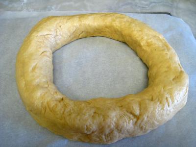 Brioche en couronne de l'avent - 8.1