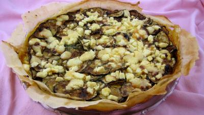 Cuisine diététique : Tarte de brick aux courgettes