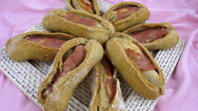 Image : recette Pain au jambon