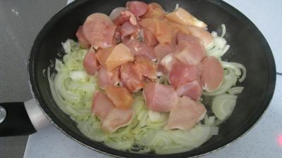 Recette Tagliatelles au poulet et au cognac