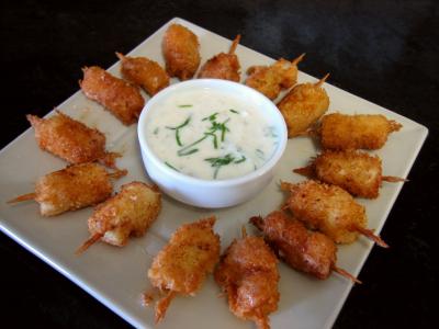 Brochettes de Saint-Jacques à la noix de coco - 6.3
